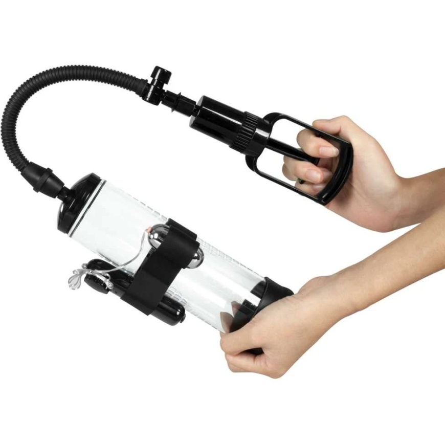 B-sarjan Power Pump - Powerpump MAX Värisevä - Musta&Selkeä – 4