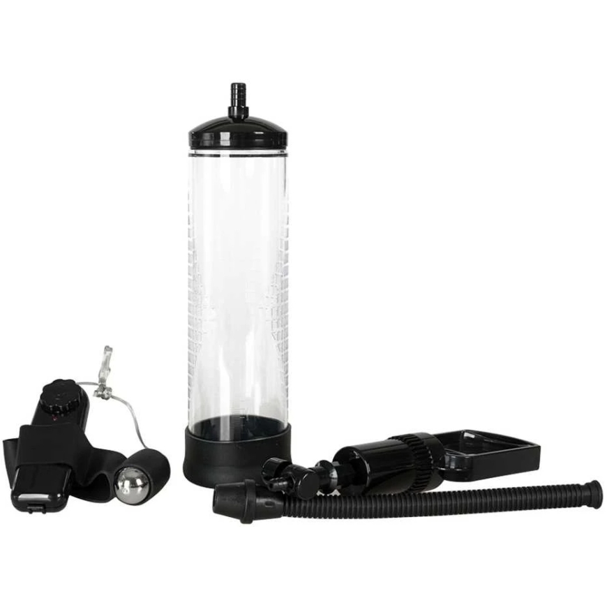 B Series Power Pump - Powerpump MAX Vibrating - Black&Clear – 5