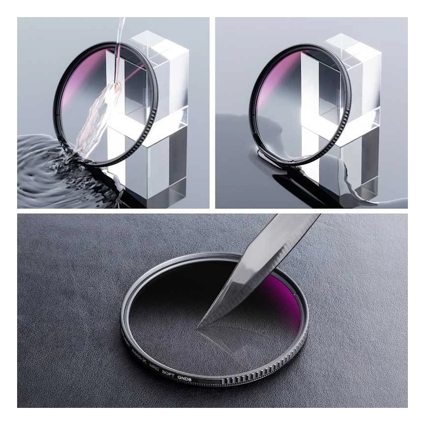 Photography Filter - K&F Concept Graduated ND16 58mm Optical Glass – 5