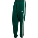 Men's adidas Essentials 3-Stripes Fleece Tapered Cuffed Pants Green KY4129 (S) Men's adidas Essentials 3-Stripes Fleece Tapered Cuffed Pants Green KY4129 (S)