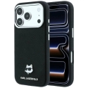 Karl Lagerfeld Grained Choupette Head Metal чехол с поддержкой MagSafe для телефона iPhone 18 Pro Max | iPhone 17 Pro Max чёрный Karl Lagerfeld Grained Choupette Head Metal чехол с поддержкой MagSafe для телефона iPhone 18 Pro Max | iPhone 17 Pro Max чёрный