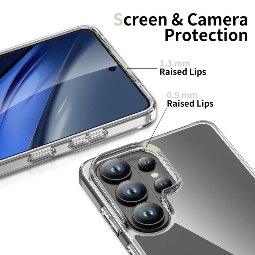 Tech-Protect FlexAir Hybrid чехол для телефона Samsung Galaxy S26 Ultra (S948) прозрачный – 4