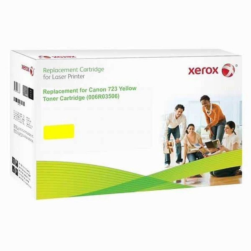 Ühildub Xerox'i tonerikassettiga SU CRG723, 2641B002, kollane, 8500s