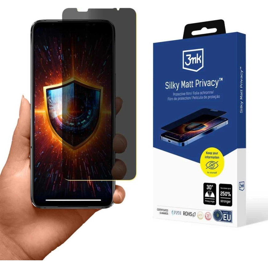3Mk apsauga Asus ROG Phone 6/6 Pro/6D/6D Ultimate – 3mk Silky Matt Privatumas