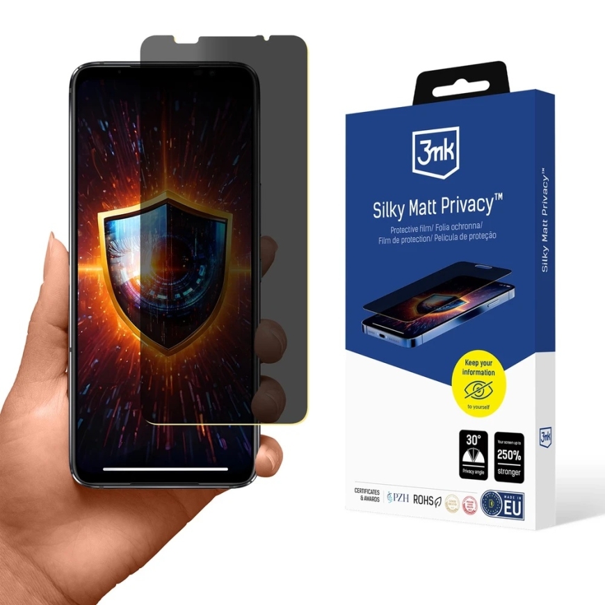3Mk apsauga Asus ROG Phone 6/6 Pro/6D/6D Ultimate – 3mk Silky Matt Privatumas – 3