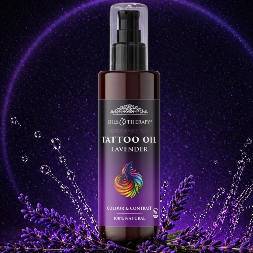 Optima Natura Tatuöljy Laventeli tatuoitud ihon hoitoon 75 ml – 2