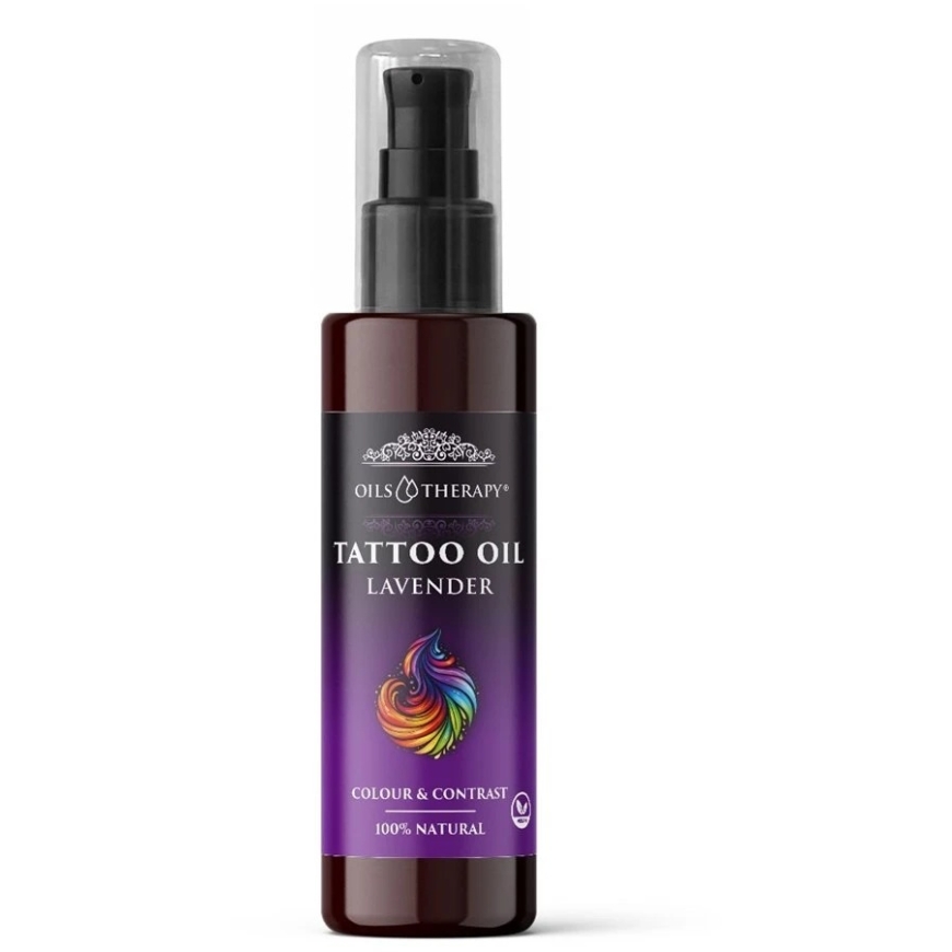 Optima Natura Tattoo Oil Lavender aliejus su tatuiruote padengtai odai prižiūrėti 75 ml – 3