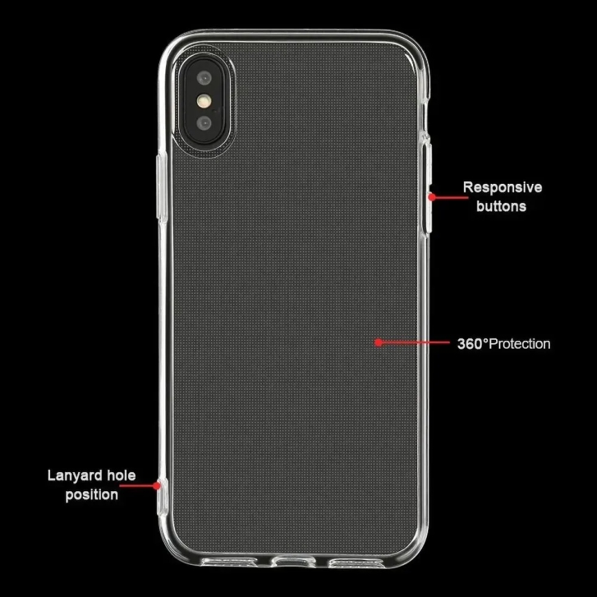 Clear 2 mm phone case for iPhone 11 Pro Max transparent – 5