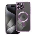 Electro Mag чехол с поддержкой MagSafe для телефона iPhone 15 Pro Max фиолетовый Electro Mag чехол с поддержкой MagSafe для телефона iPhone 15 Pro Max фиолетовый
