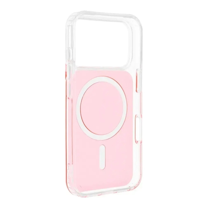 Clear Fusion Mag phone case with MagSafe support for iPhone 17 orange – 4