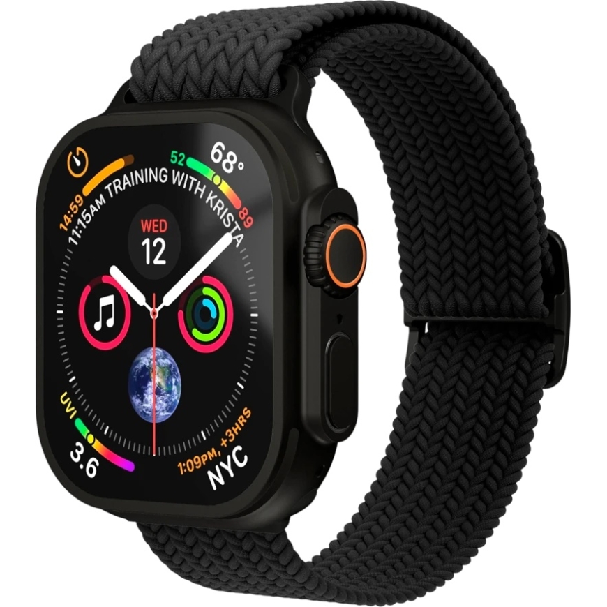 Vonmählen Woven Loop 40, 41, 42mm One Size, All Black – 4