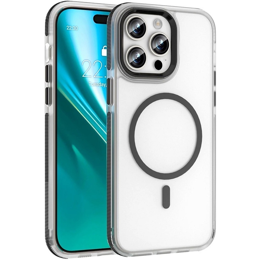 Etteri Icy Mag kate iPhone 14 Pro 6,1" must – 3