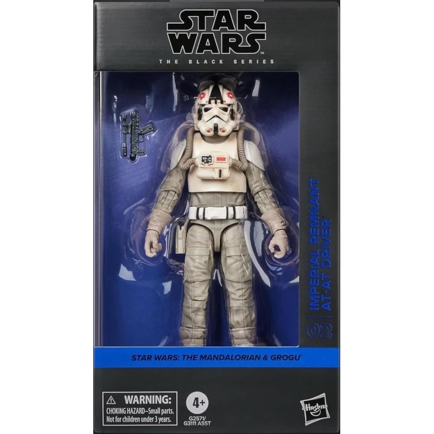 Hasbro Tähtien sota Must sarja AT-AT-kuljettajan figuuri