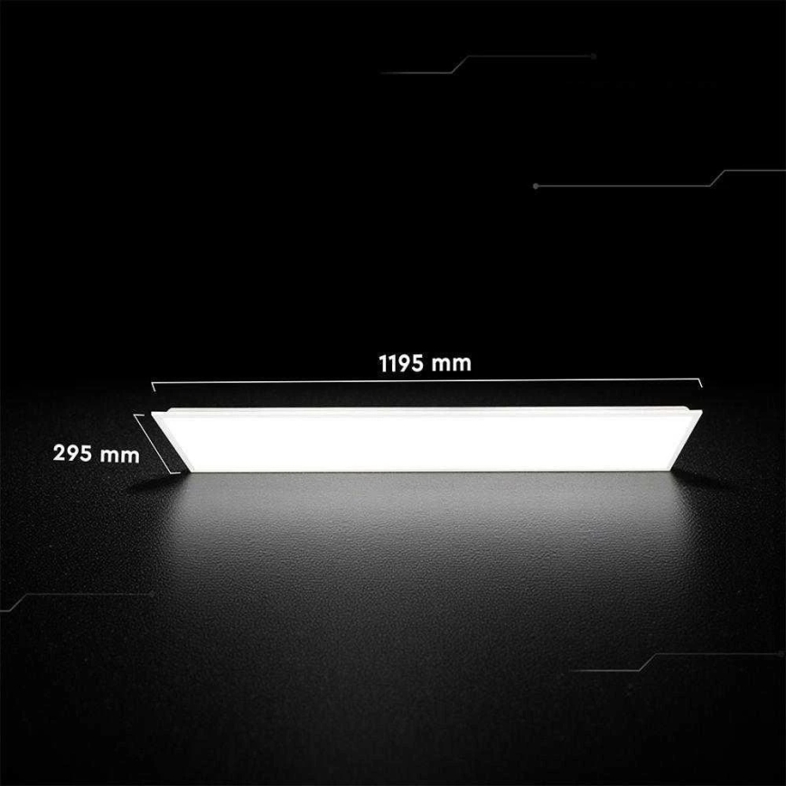 V-tac 40W LED paneel, 120x30cm, valge, 4000K, CREE LED kiip – 4