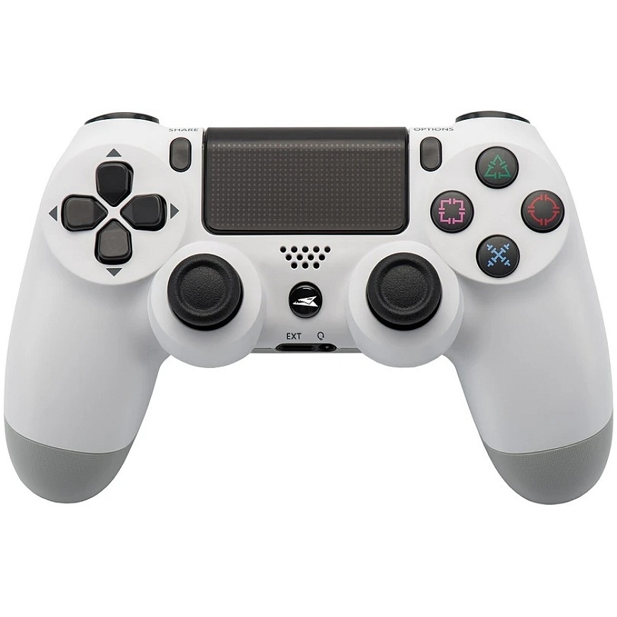Bezvadu spēļu kontrolieris datoriem, PS4, PS3, iOS un Android Baracuda Swordfish, balts