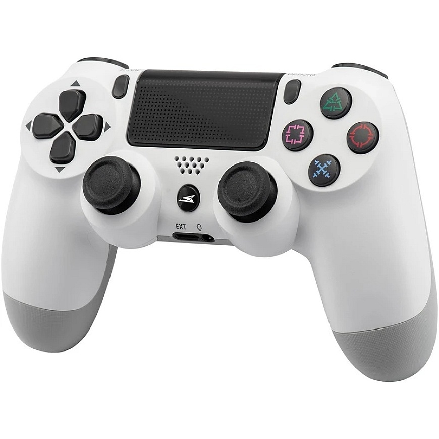 Bezvadu spēļu kontrolieris datoriem, PS4, PS3, iOS un Android Baracuda Swordfish, balts – 2