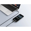 Veger CC1-XHJ data transfer and charging cable | USB-C to USB-C | PD | 100W | with LED display | 1.5m | black Veger CC1-XHJ data transfer and charging cable | USB-C to USB-C | PD | 100W | with LED display | 1.5m | black