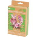 MAKEBUG 3D popierinė dėlionė Orchidėjinis maldininkas, MB-D-0052 MAKEBUG 3D popierinė dėlionė Orchidėjinis maldininkas, MB-D-0052