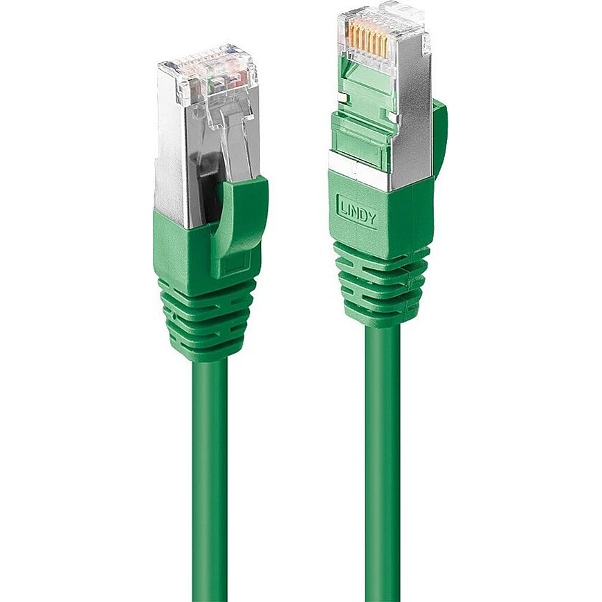 Network Cable - LINDY Cat.6 S/FTP 250MHz 26AWG copper LSZH, 2 m, Green – 3