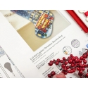 Letistitch Cross Stitch Kit Christmas Stocking "London Bus" 23x30 cm Letistitch Cross Stitch Kit Christmas Stocking "London Bus" 23x30 cm