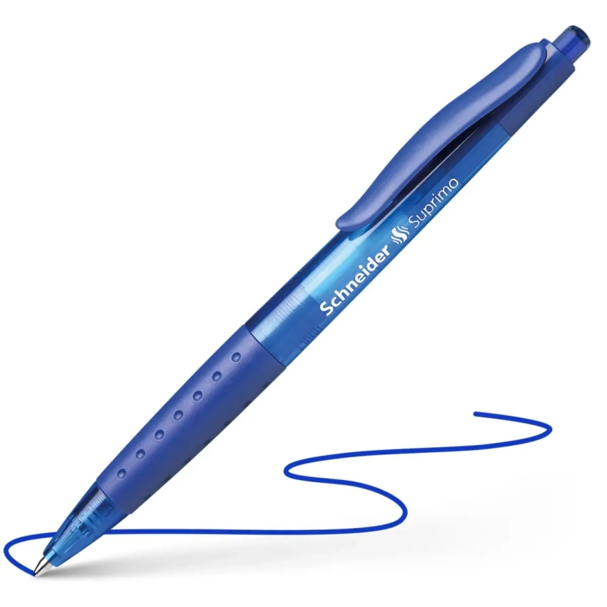 Lodīšu pildspalva SCHNEIDER SUPRIMO 1.0mm zila tinte – 2