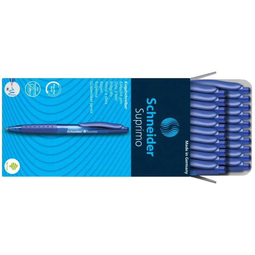 Kynä SCHNEIDER SUPRIMO 1.0mm sininen muste – 4