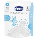 CHICCO Silikoonnibul "NATURAL FEELING", 0M+ CHICCO Silikoonnibul "NATURAL FEELING", 0M+