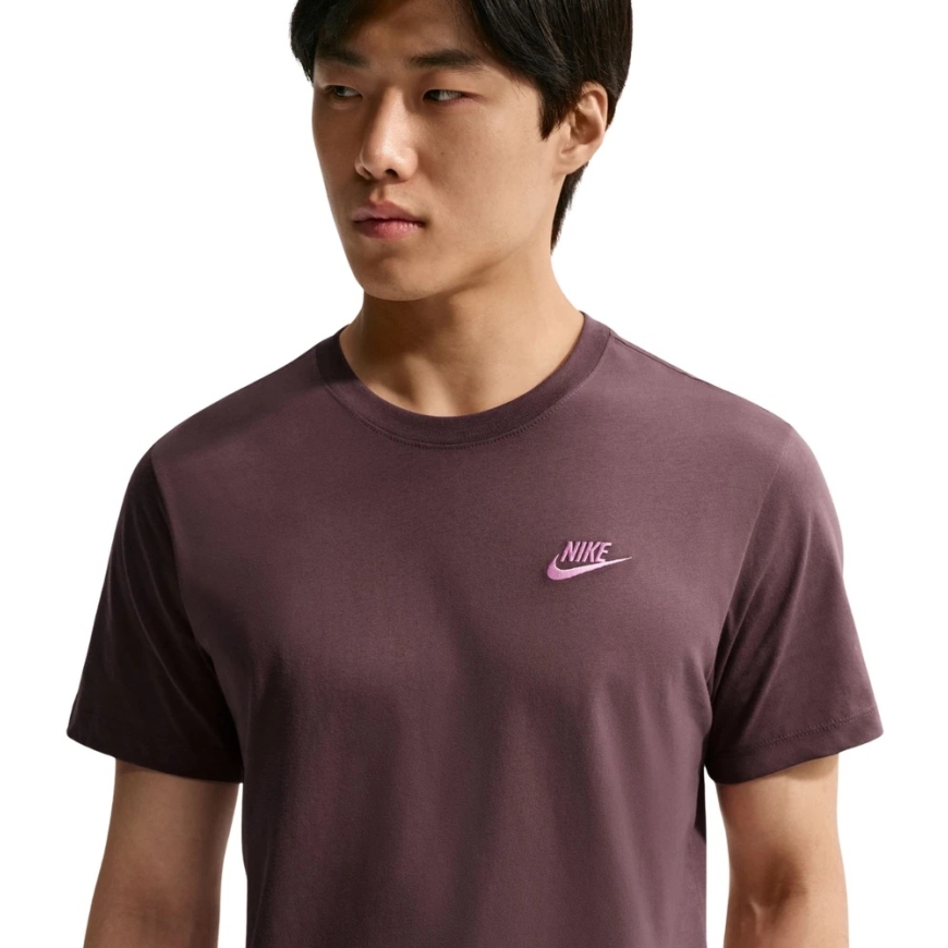 Men's Nike Club Tee T-Shirt Brown AR4997 502 (XL) – 2