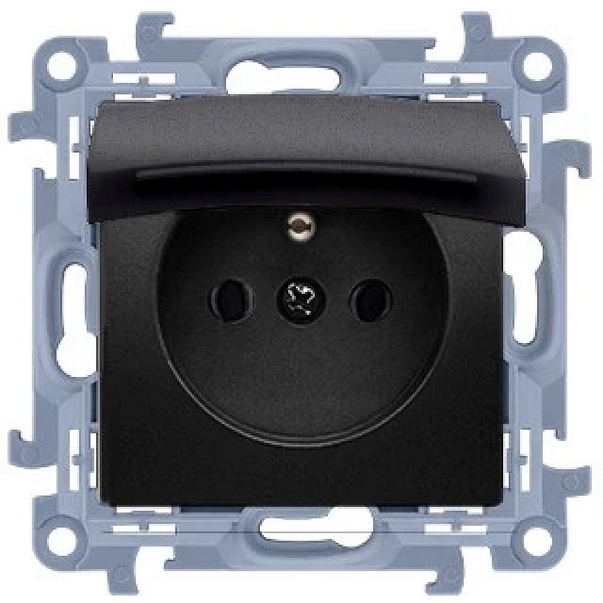 Contact Simon GN.1-KR.Z/U IP44 Black SIMON10 – 2