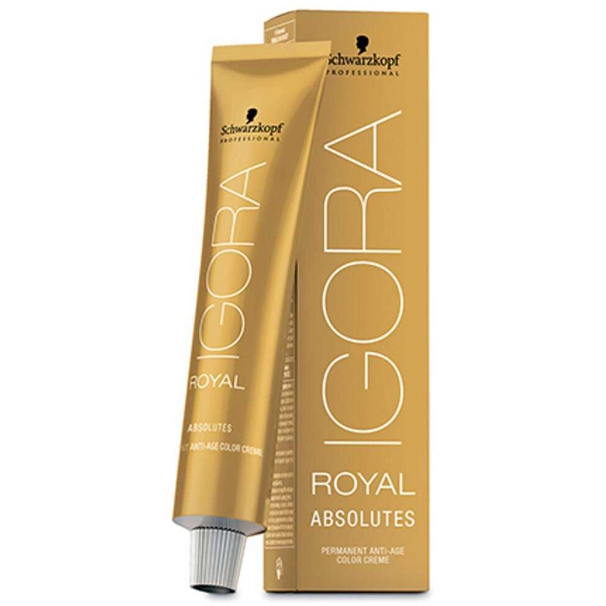 Профессиональная стойкая краска для волос Schwarzkopf Professional Igora Royal, оттенок: 6-580 Золотисто-красный орех, 60 мл – 3