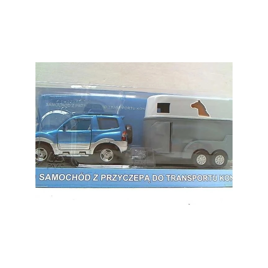 Hipo HKG Automobilis džipas su priekaba+arklys HY0005 34762