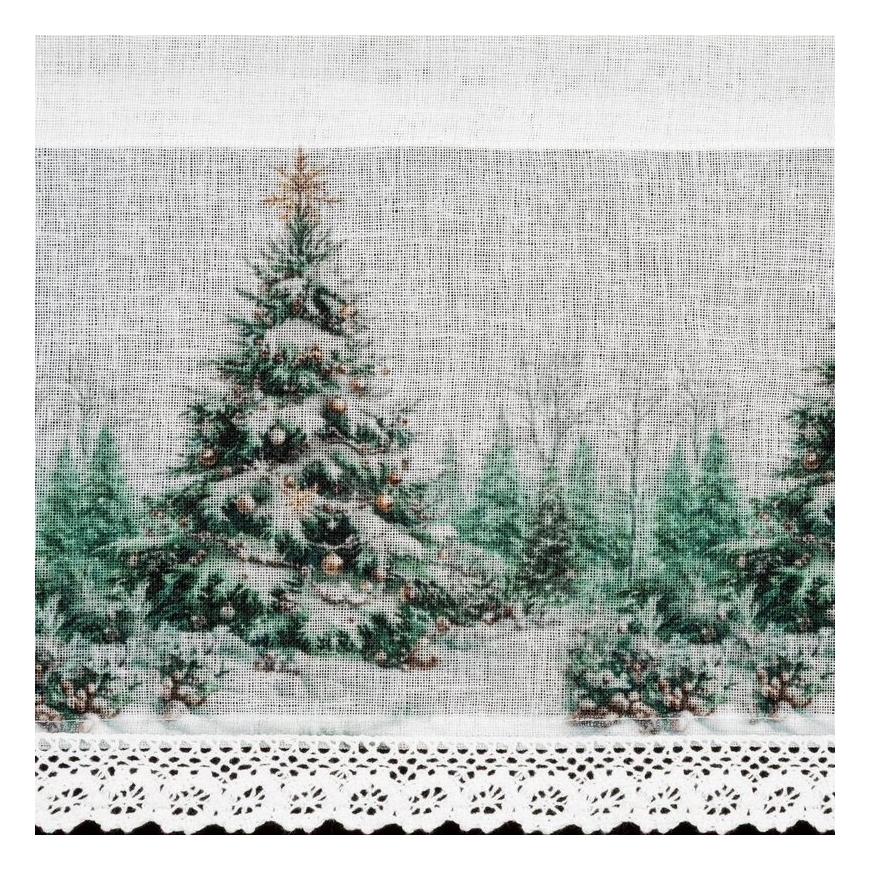 Eurofirany SW/XMAS/FIR/9 60X150 tunnel valkoinen+vihreä – 4