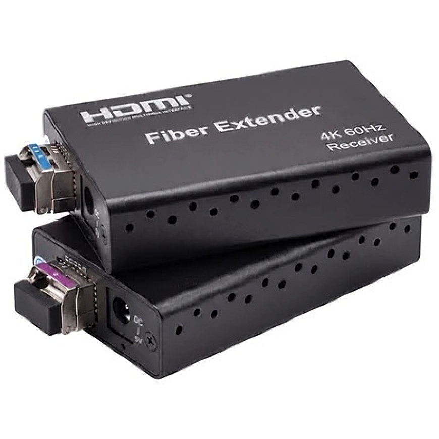 Spacetronik DP HDMI į šviesolaidį keitiklis SPH-FO14