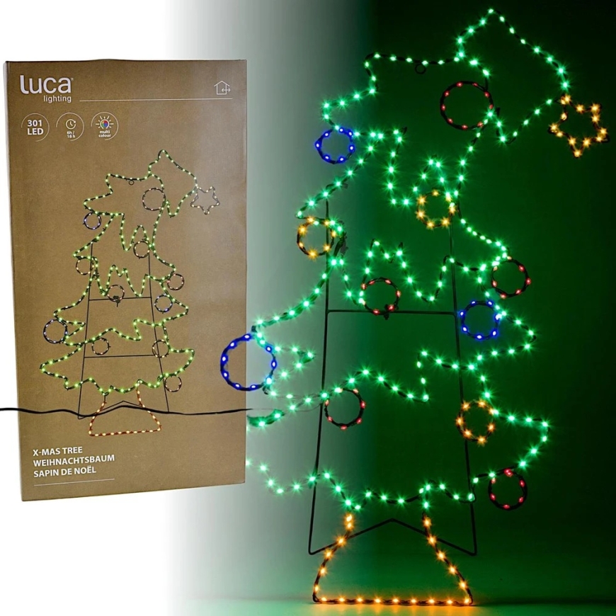Christmas decoration Edelman Decorative figurine tree 301LED 59 cm IP44 LUCA – 3
