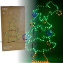 Ziemassvētku dekors Edelman Dekoratīvā figūriņa eglīte 301LED 59 cm IP44 LUCA Ziemassvētku dekors Edelman Dekoratīvā figūriņa eglīte 301LED 59 cm IP44 LUCA