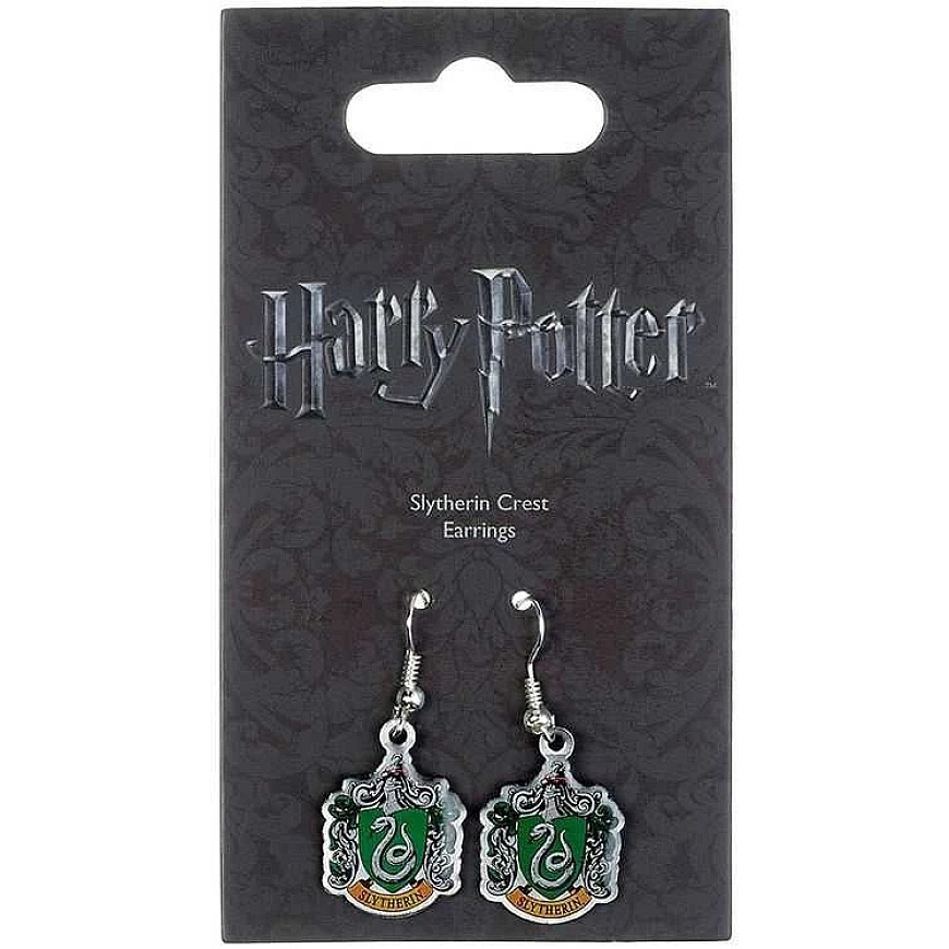 The Carat Shop Harry Potter Slytherin Crest auskari