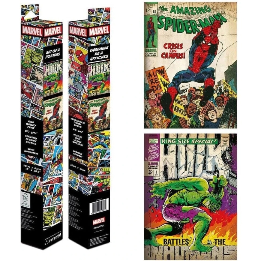 Plakat Pyramid Marvel komplekt 2 postrit