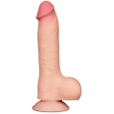 LoveToy 8 collu slīdoša ādas divkāršā Dong mīkstinātājs