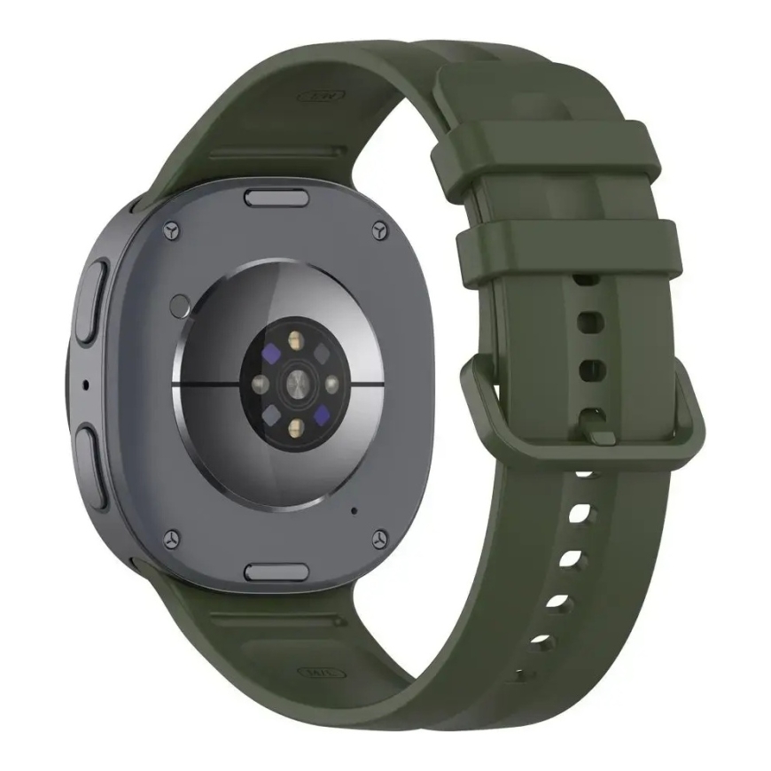 Tech-Protect Silicone EVO išmaniojo laikrodžio dirželis Samsung Galaxy Watch 8/9/Classic (40/44/46 mm) | silikoninis | žalias – 2