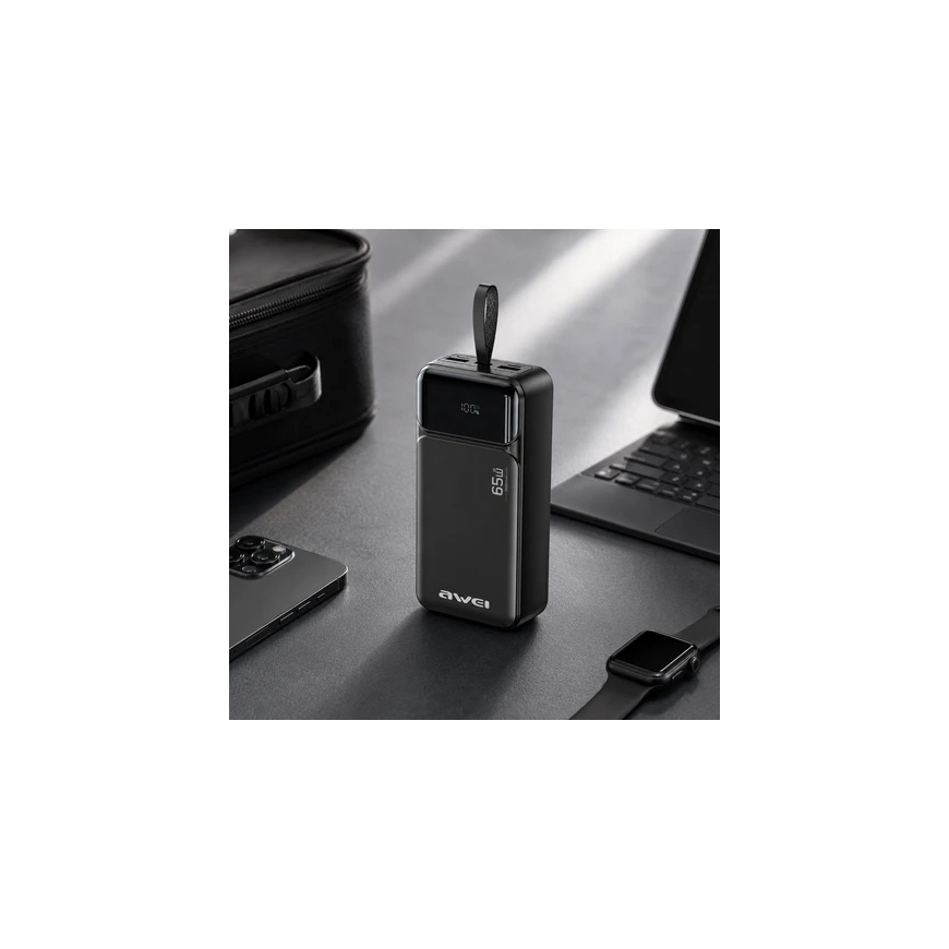 30000 mAh 65 W väline aku AWEI PA-108 – 4