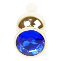 B Series Heavyfun Plug-Jewellery Gold BUTT PLUG- Tummansininen B Series Heavyfun Plug-Jewellery Gold BUTT PLUG- Tummansininen