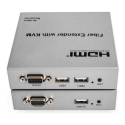 Spacetronik HDMI į optinio pluošto keitiklis SPH-FO11 KVM 4K 60Hz Spacetronik HDMI į optinio pluošto keitiklis SPH-FO11 KVM 4K 60Hz