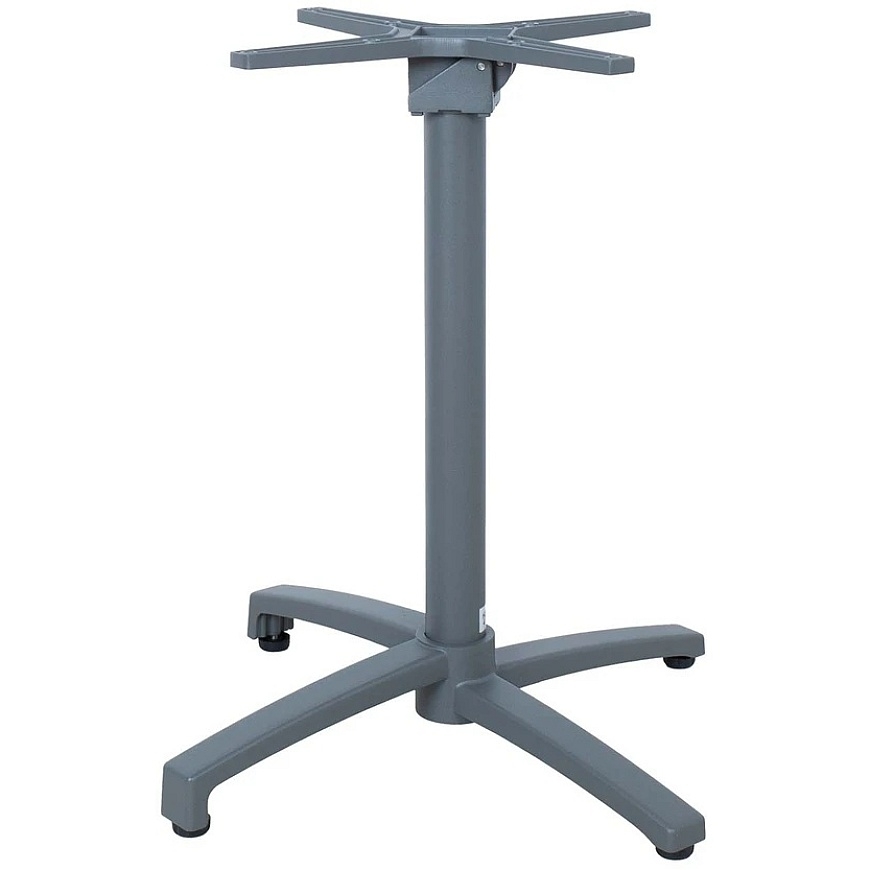 Home4You Stalo koja BISTRO 67x67xH72cm, pilka – 3
