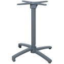 Home4You Table Leg BISTRO 67x67xH72cm, gray Home4You Table Leg BISTRO 67x67xH72cm, gray