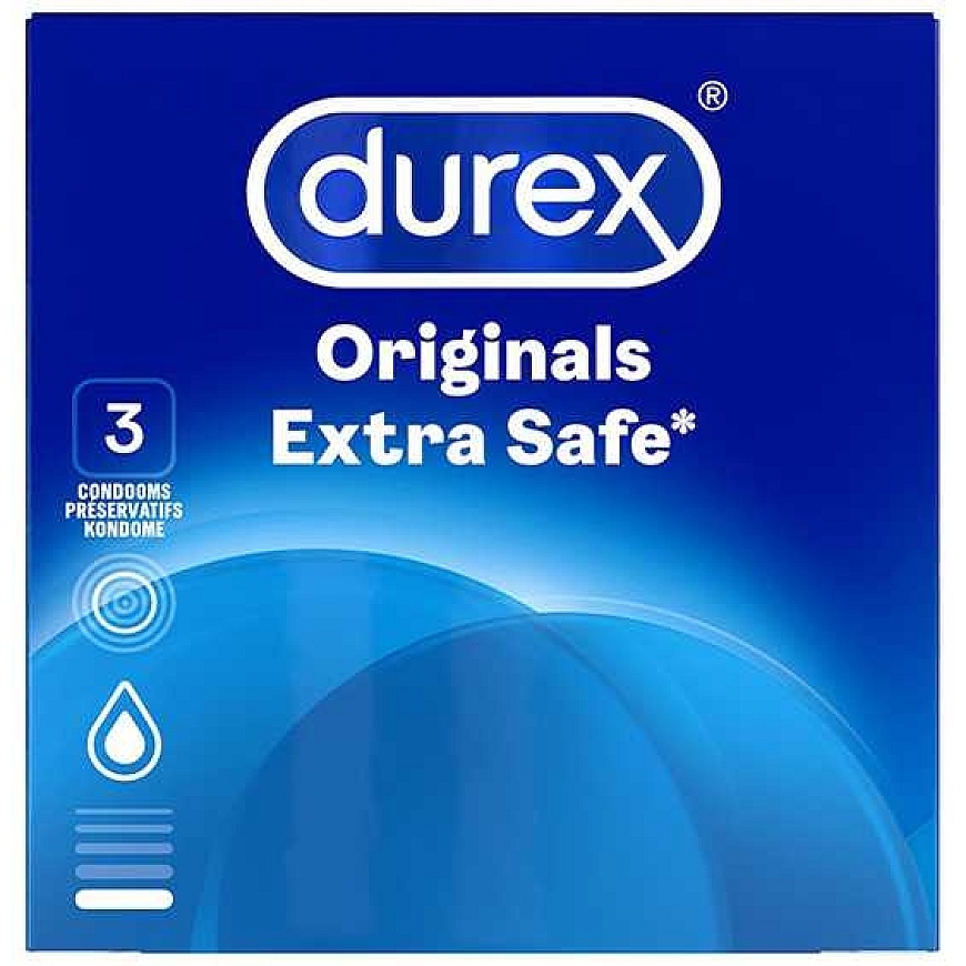 Durex - Prezervatyvai Extra Safe 3 g. – 2