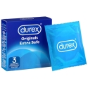 Durex - Extra Safe Condoms 3 pcs Durex - Extra Safe Condoms 3 pcs