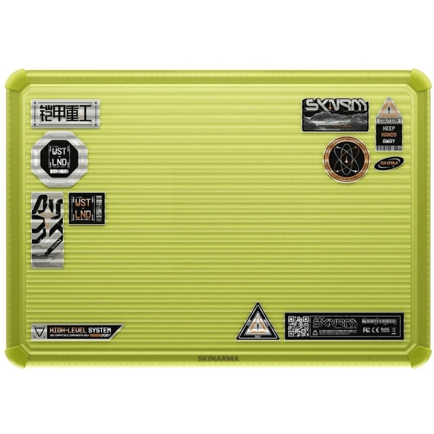 Apsauginis dėklas Skinarma Vibron, skirtas MacBook Neo 13″ yellow – 4