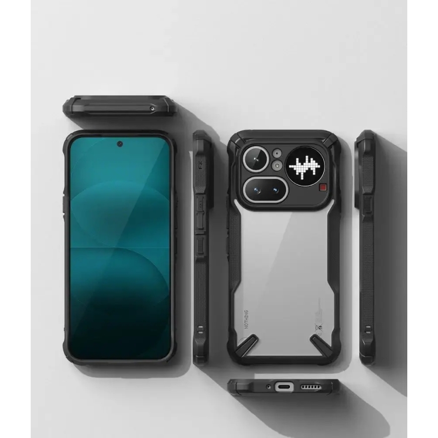 RINGKE FUSION X NOTHING PHONE 4A PRO JUODAS – 5