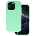 Silicone Lite phone case for iPhone 16 Pro green