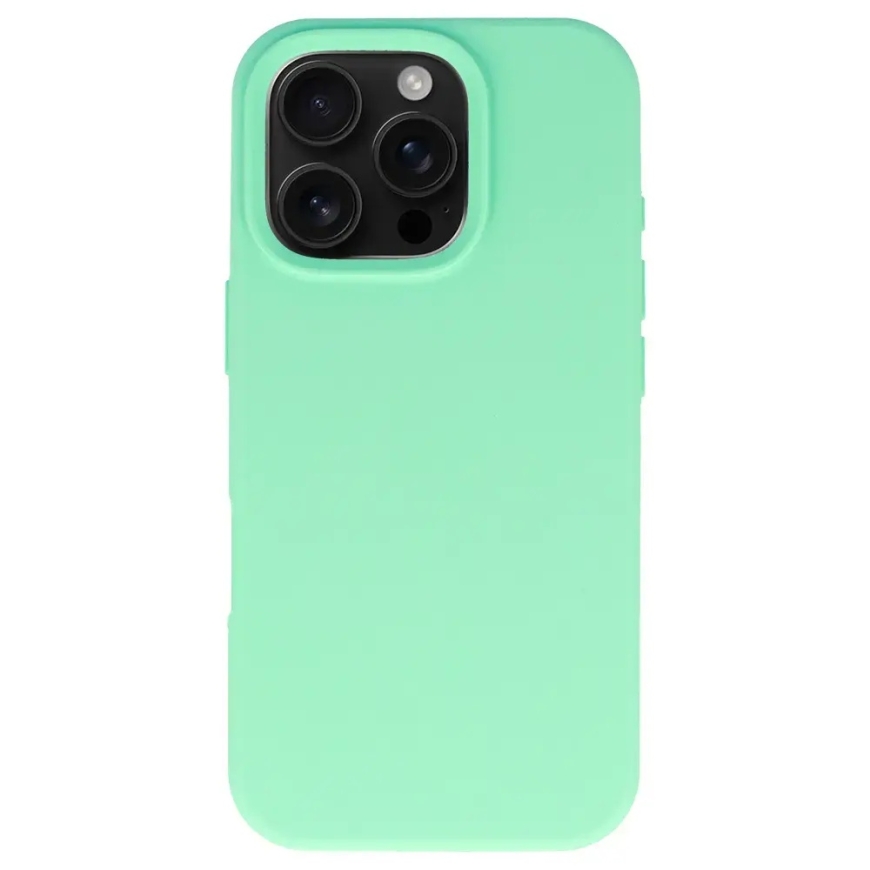 Silicone Lite telefono dėklas iPhone 16 Pro žalias – 2
